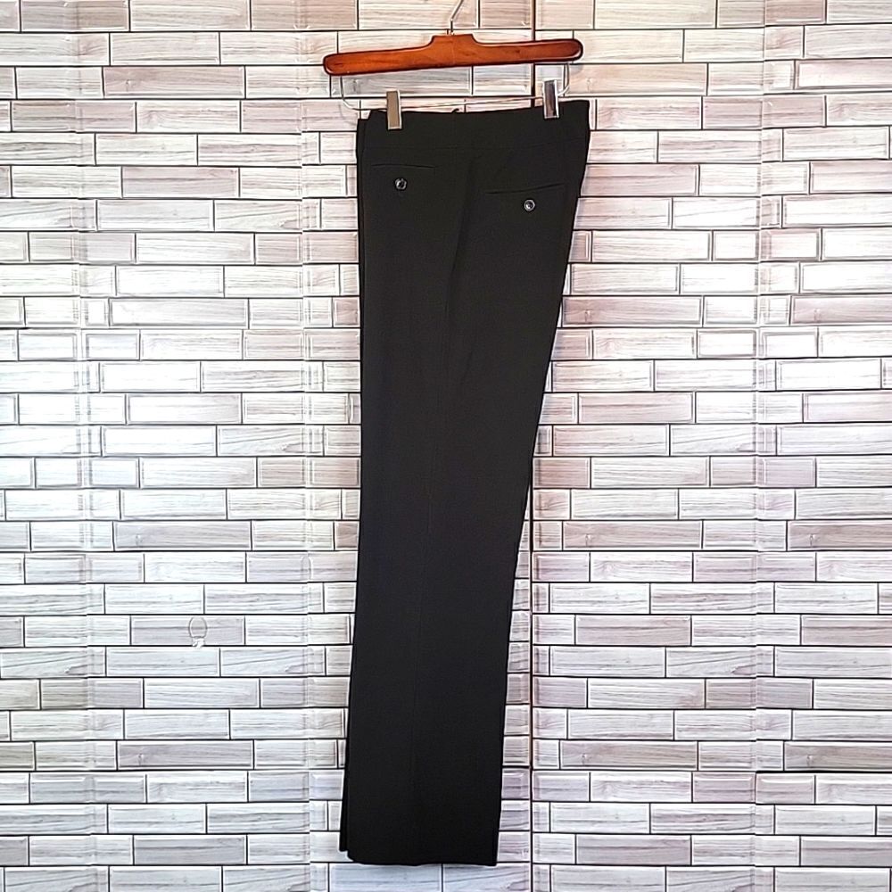 Atelier Luxe black dress pants in a mid-rise straight leg women's Size 30